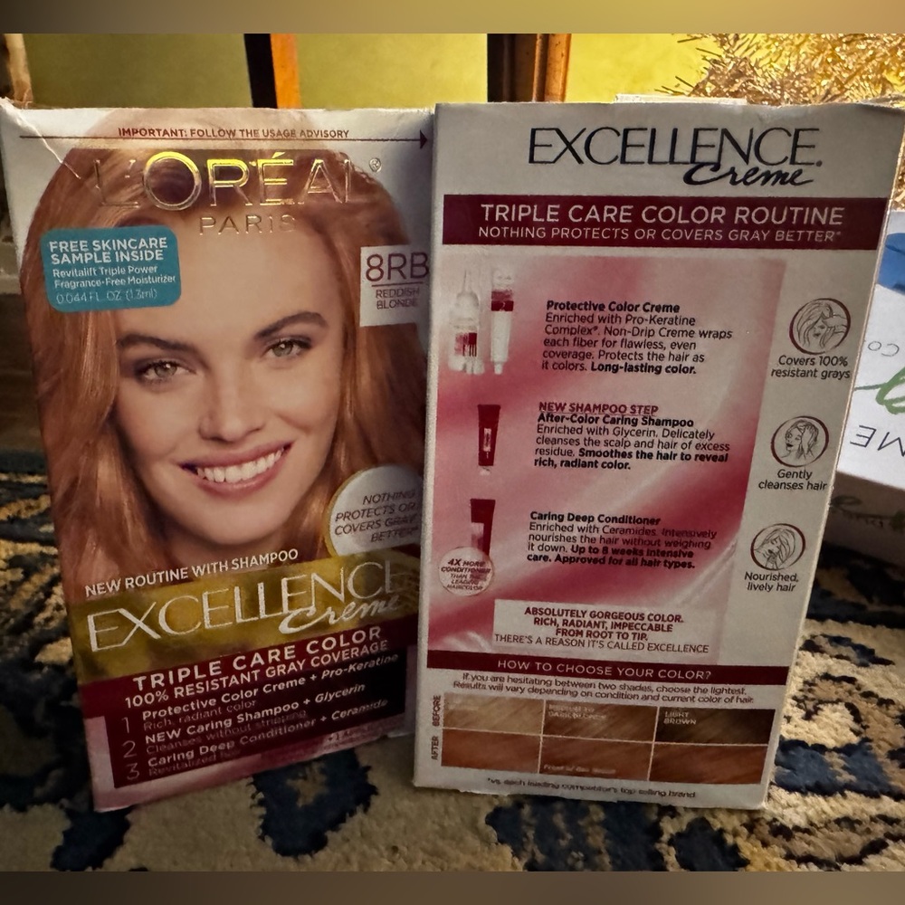 L'Oreal Excellence Creme - 8RB Reddish Blonde